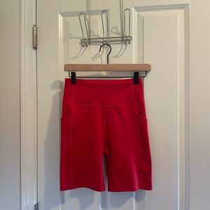 Figs Biker Shorts with Pockets